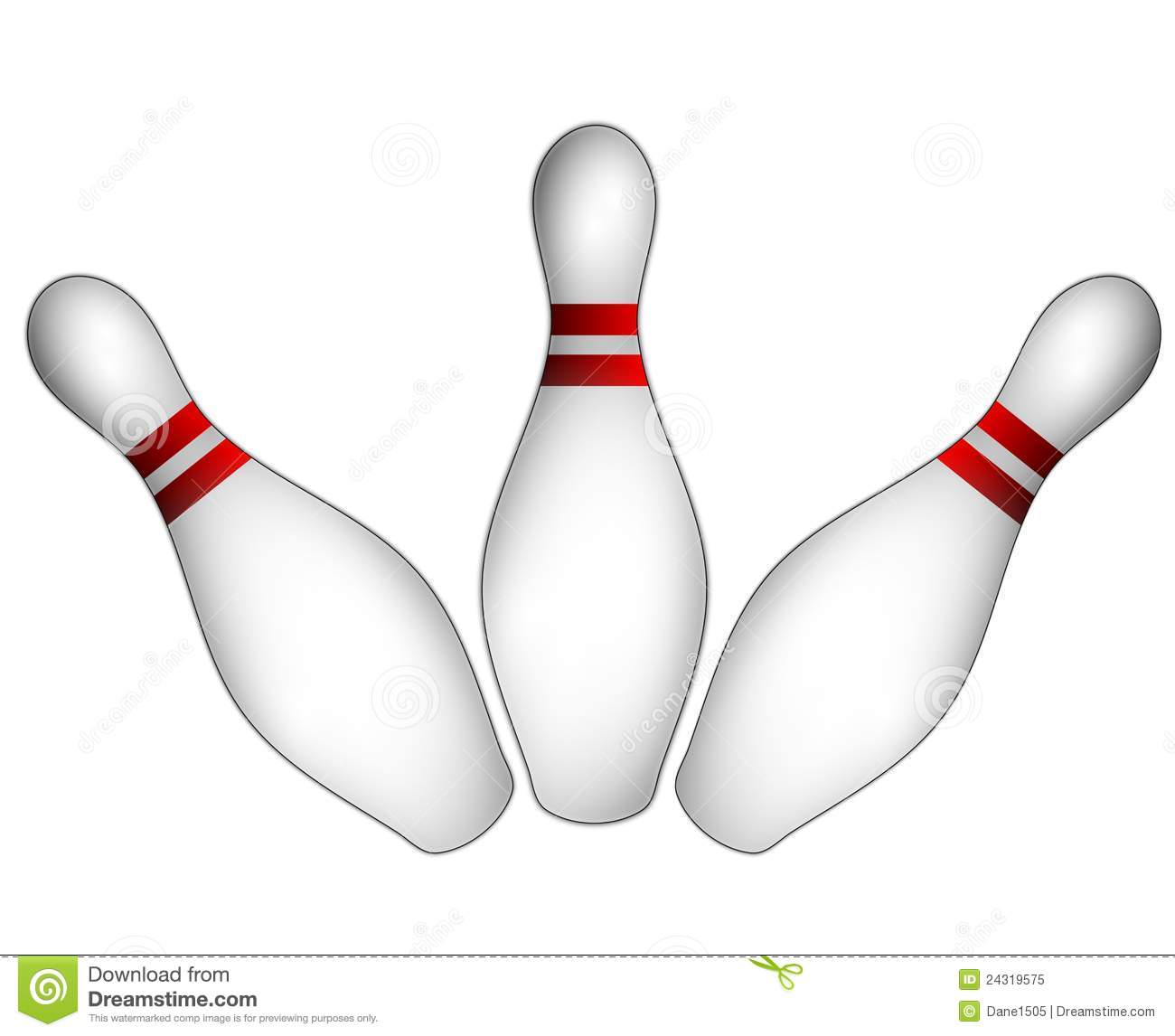 Bowling Pin Clipart Bowling Pins Royalty Free
