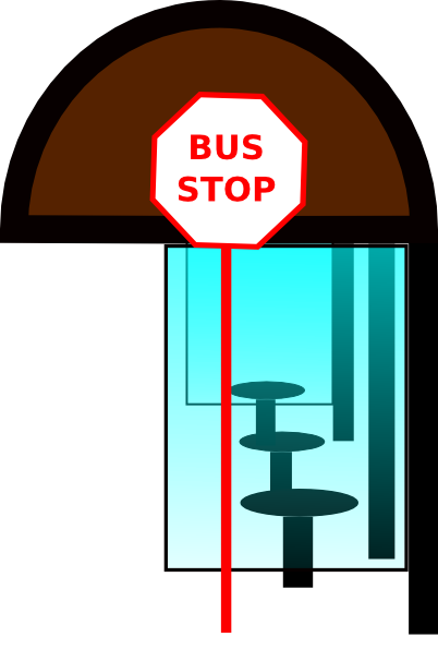Bus Stop Clip Art At Clker Com   Vector Clip Art Online Royalty Free