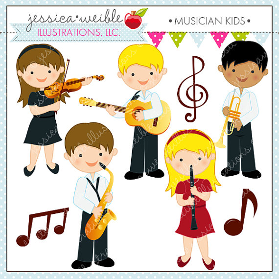 Clipart   Commercial Use Ok   Music Clipart Band Graphics Orchestra    