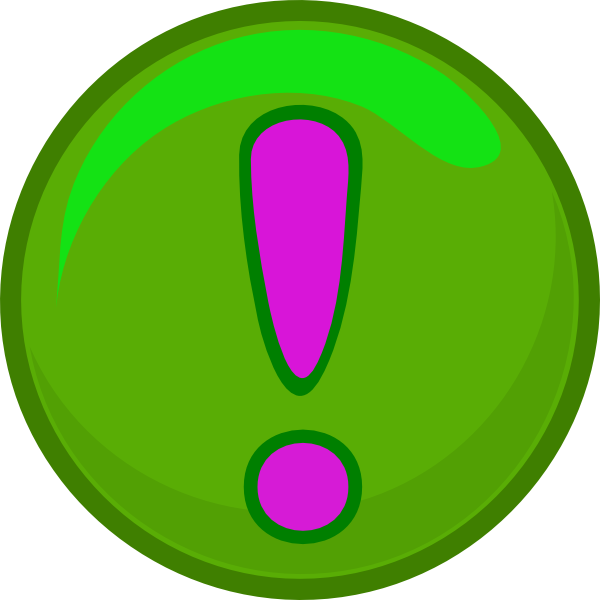 Green Alert Icon Clip Art   Vector Clip Art Online Royalty Free