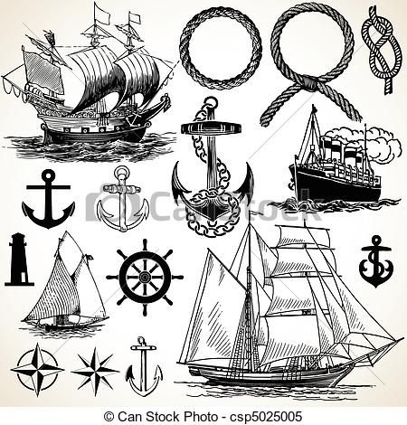Nautical Symbols Clip Art    Stock Clip Art Icon Stock Clipart Icons