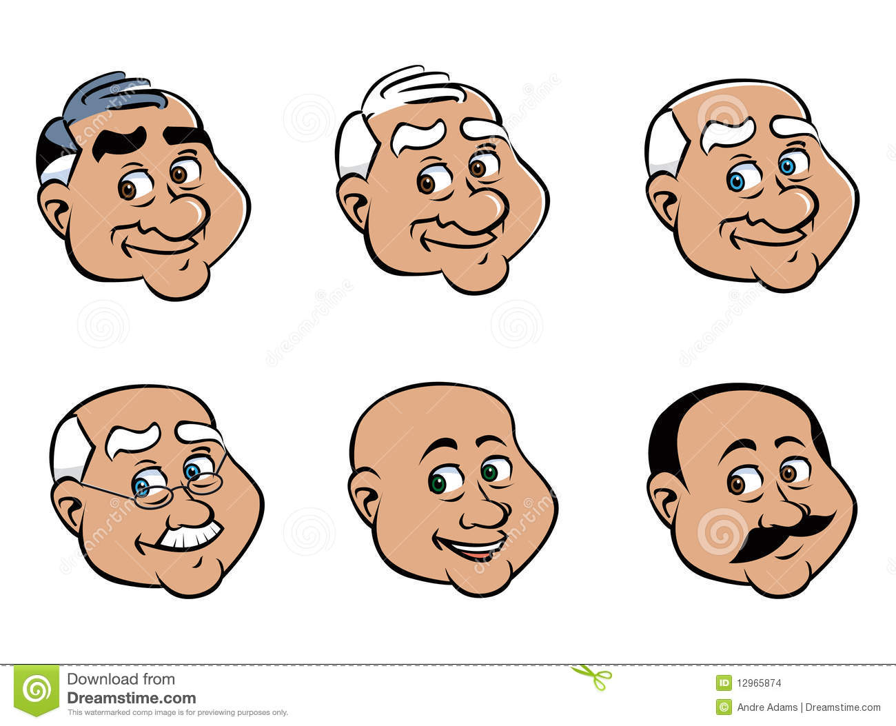 Old Man Faces