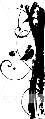 Smudged Branch Clipart
