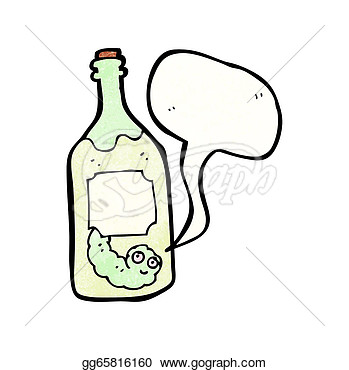 Stock Illustrations   Cartoon Tequila Bottle  Stock Clipart Gg65816160