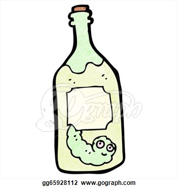 Stock Illustrations   Cartoon Tequila Bottle  Stock Clipart Gg65928112