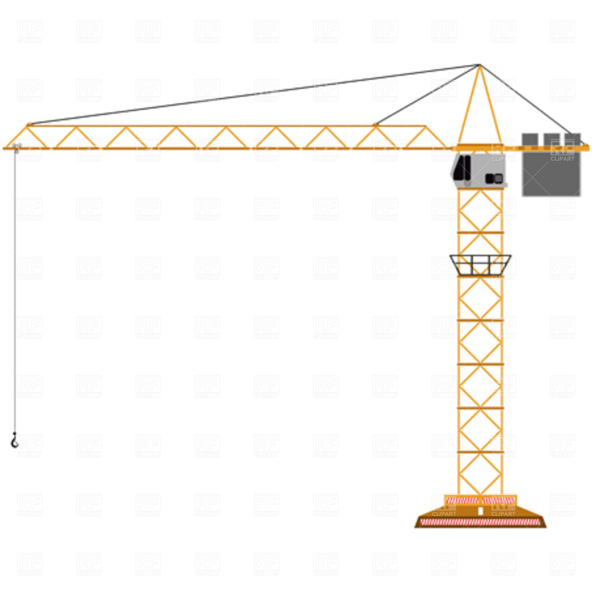 Toy Crane Download Royalty Free Vector Clipart  Eps 