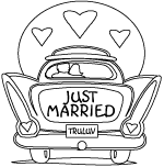 Wedding Car Clipart