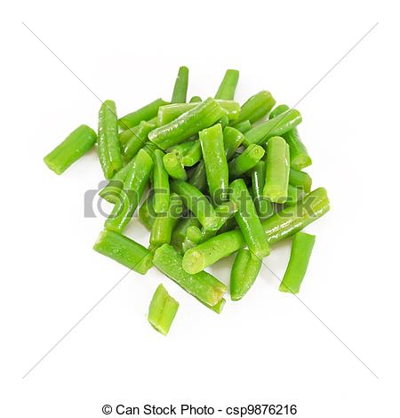 Cooked Green Beans Clip Art Stock Photo   Frozen Vegetable For Cooking    