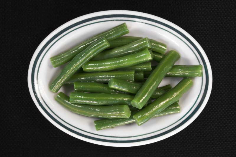 Cooked Green Beans Cooked Green Beans On An Oval Plate Galleries Beans    