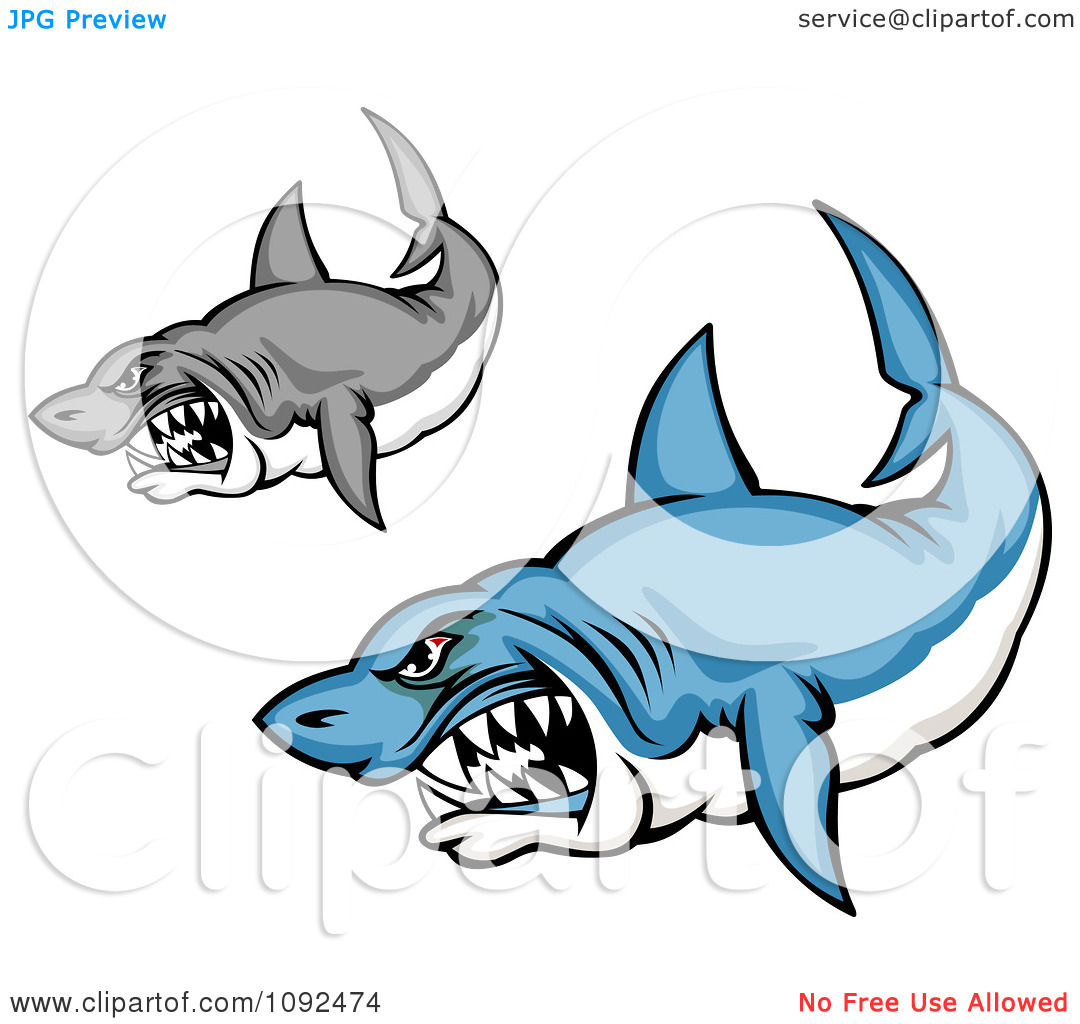 Friendly Shark Clip Art Shark Fin Clipart Black And White Clipart Blue    