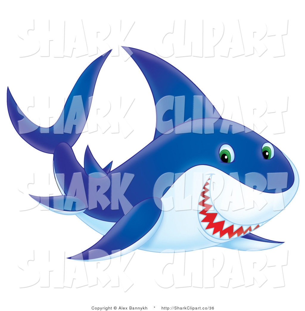 Friendly Shark Clipart Animal Stock Shark Clipart