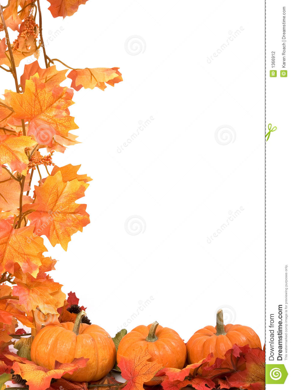 More Similar Stock Images Of   Pumpkins With Fall Leaves  