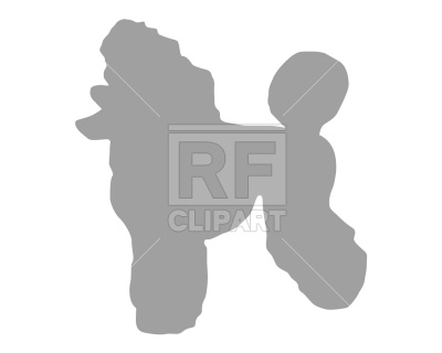 Poodle Vector Art For Sign Cutting Dxf Clip Art For Cnc Plasma Router    