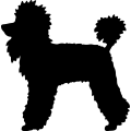 Poodle Vector Art For Sign Cutting Dxf Clip Art For Cnc Plasma Router