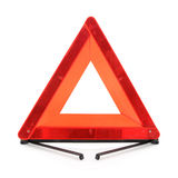 Red Warning Triangle Royalty Free Stock Photo