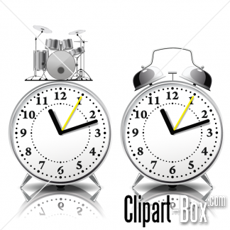 Related Old Alarm Clock Cliparts  
