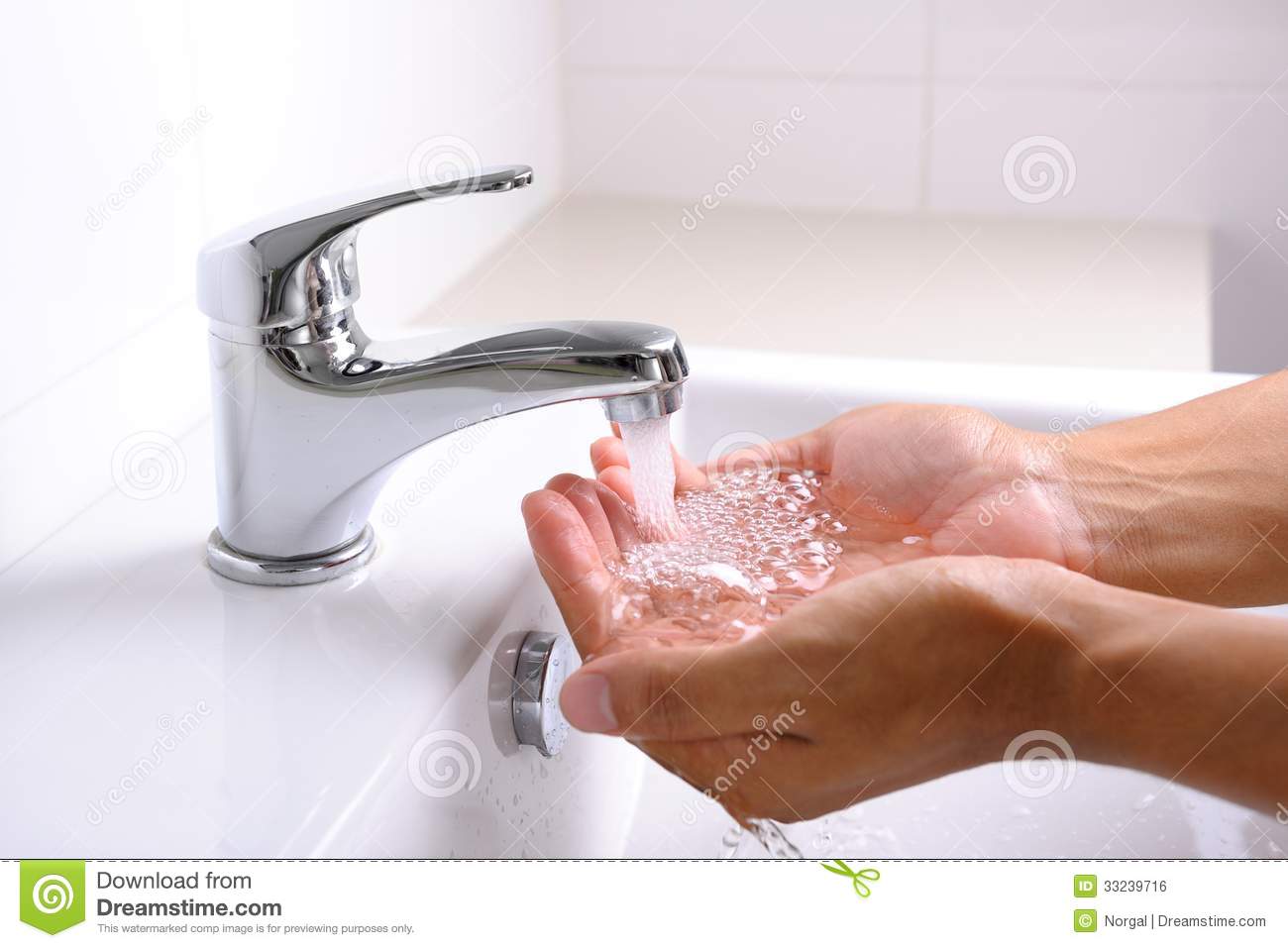 Washing Hands Royalty Free Stock Image   Image  33239716