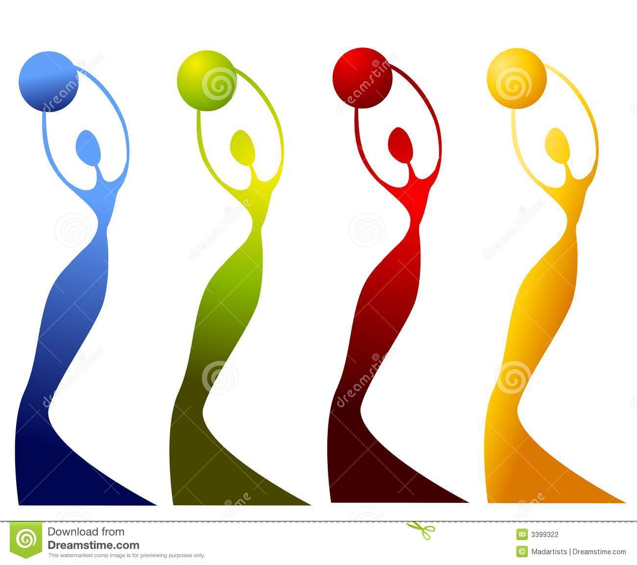 Women Holding Hands Clipart Female Statues Holding Globes