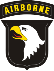 Army 101st Airborne Division Shoulder Sleeve Insignia   Vector