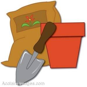 Clipart Picture Of Gardening Items