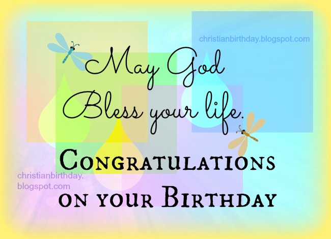 Congratulations Great Birthday Blesssings  Free Christian Birthday    