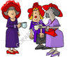 Drinking Tea Clipart Clip Art Illustrations Images Graphics And