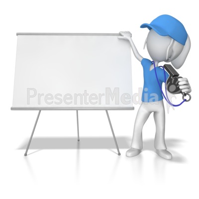 Female Coach At Whiteboard   Presentation Clipart   Great Clipart For