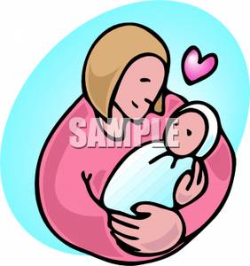 Mother Holding Baby Clipart   Clipart Panda   Free Clipart Images