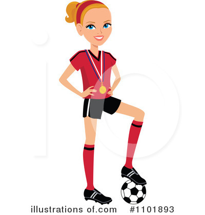 Royalty Free  Rf  Soccer Clipart Illustration By Monica   Stock Sample