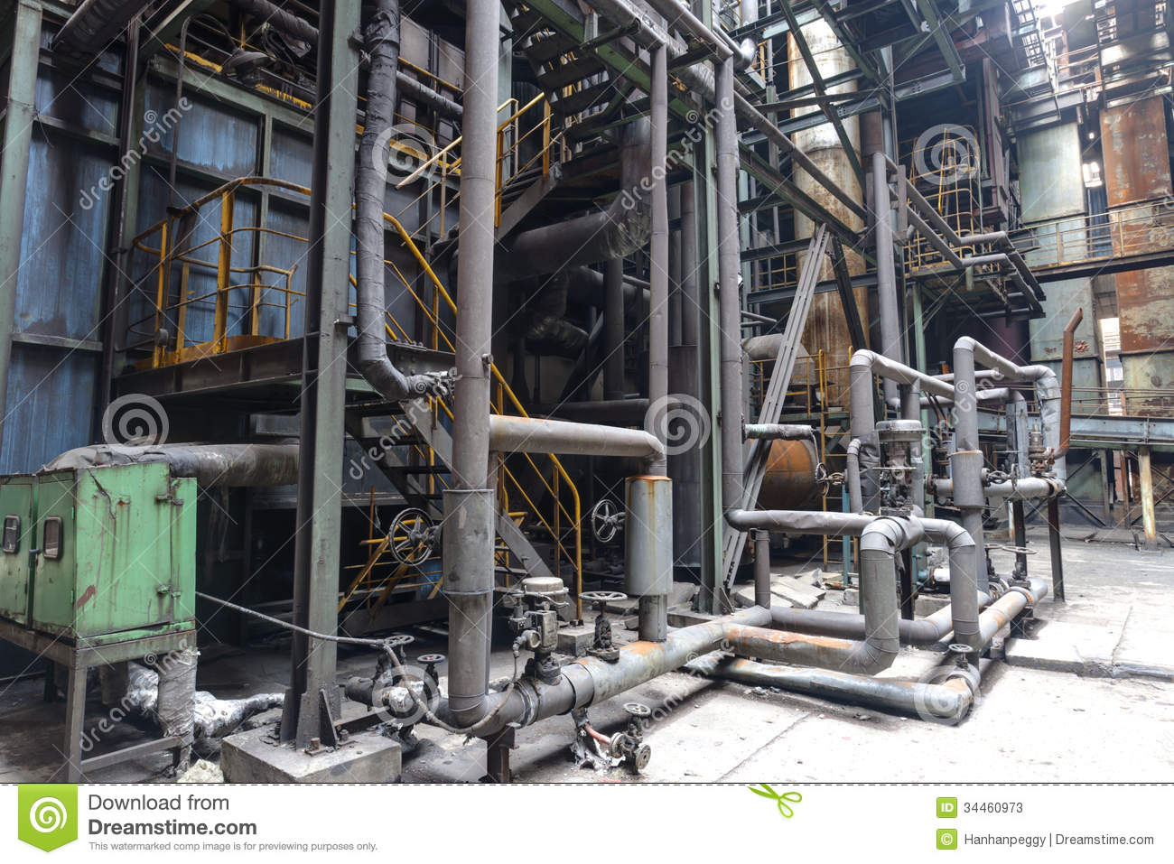 Steel Mill Stock Photos   Image  34460973