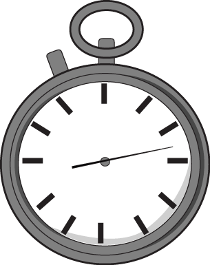 Stopwatch Clip Art Image   Large Gray Stopwatch With A White Face