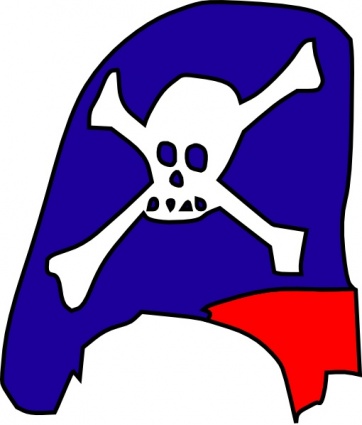 Cartoon Pirate Hat Skull Bones Clip Art Vector Free Vector Images