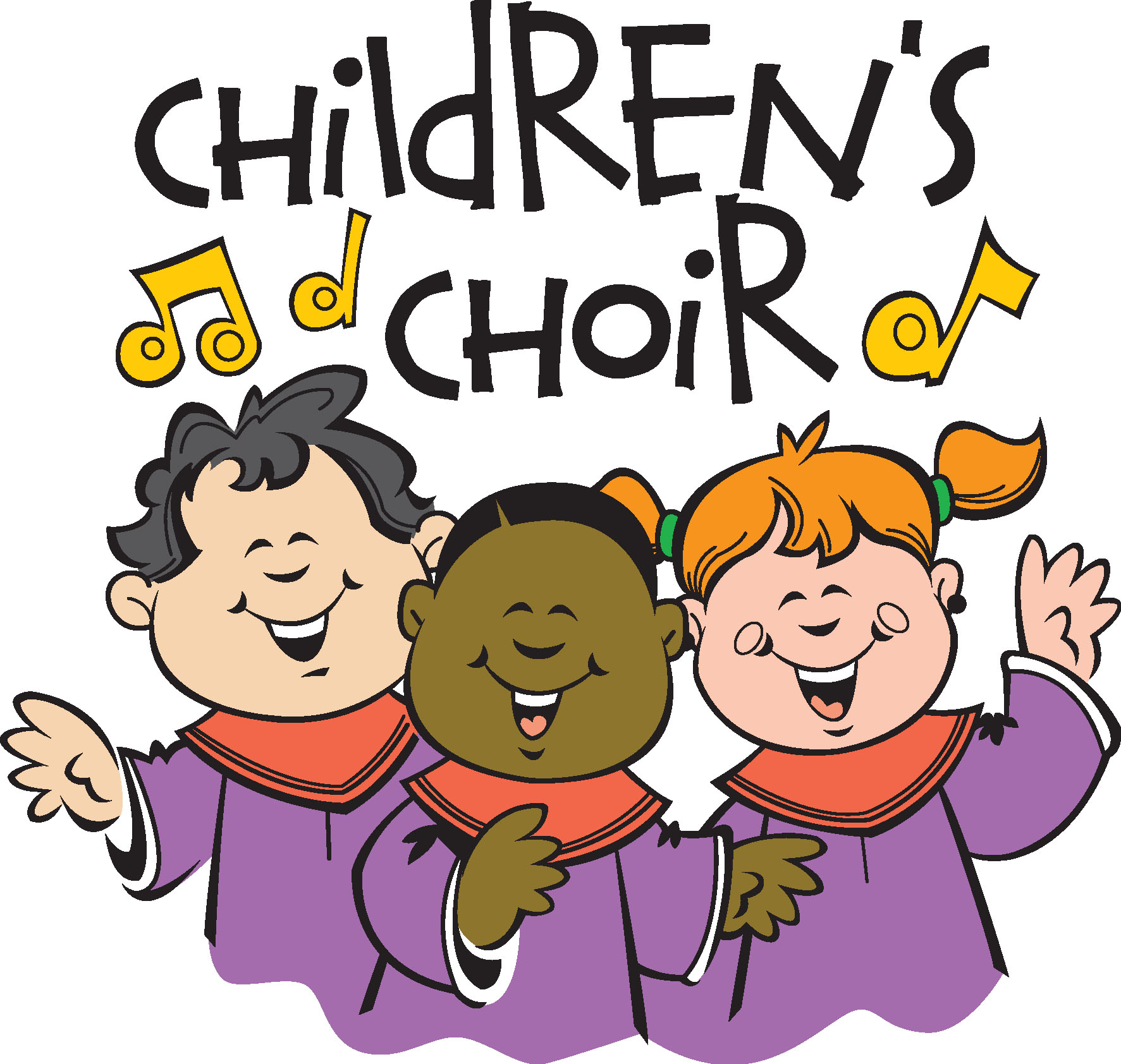 Children Singing In Church Clipart   Site About Children
