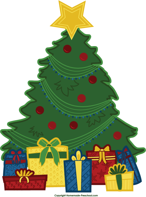 Christmas Tree With Presents Clipart Christmas Tree Presents Png