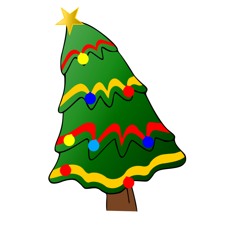 Christmas Tree With Presents Clipart Christmas Tree6 Png