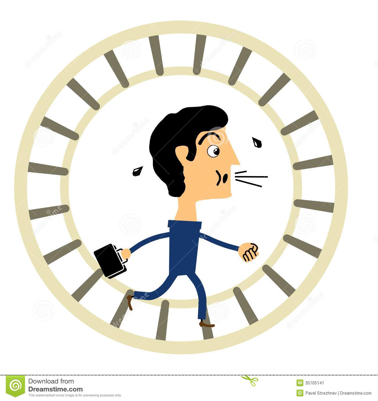 Hamster Cage Clipart Businessman In A Hamster Wheel