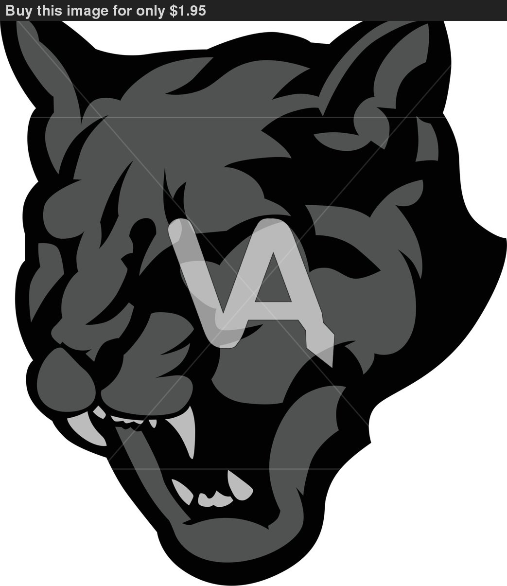 Mascot Image Of A Black Panther Head Ddfe 1043x1205 Pixel 80 Kb Jpg