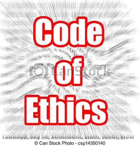 Stock Illustration   Code Of Ethics   Stock Illustration Royalty Free