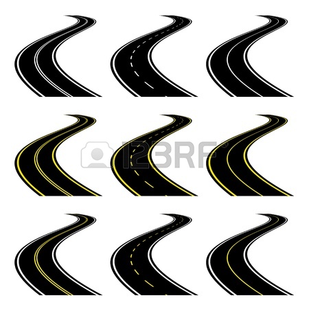 Winding River Clipart Black And White   Clipart Panda   Free Clipart
