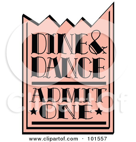 Admission Ticket Clipart