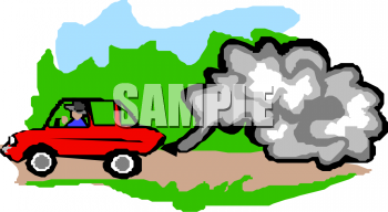 Car Exhaust Smoke Clip Art