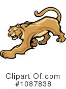 Cougar Clipart  36090 By Eugene   Royalty Free  Rf  Stock    
