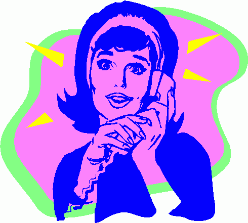 Girl On Phone Gif