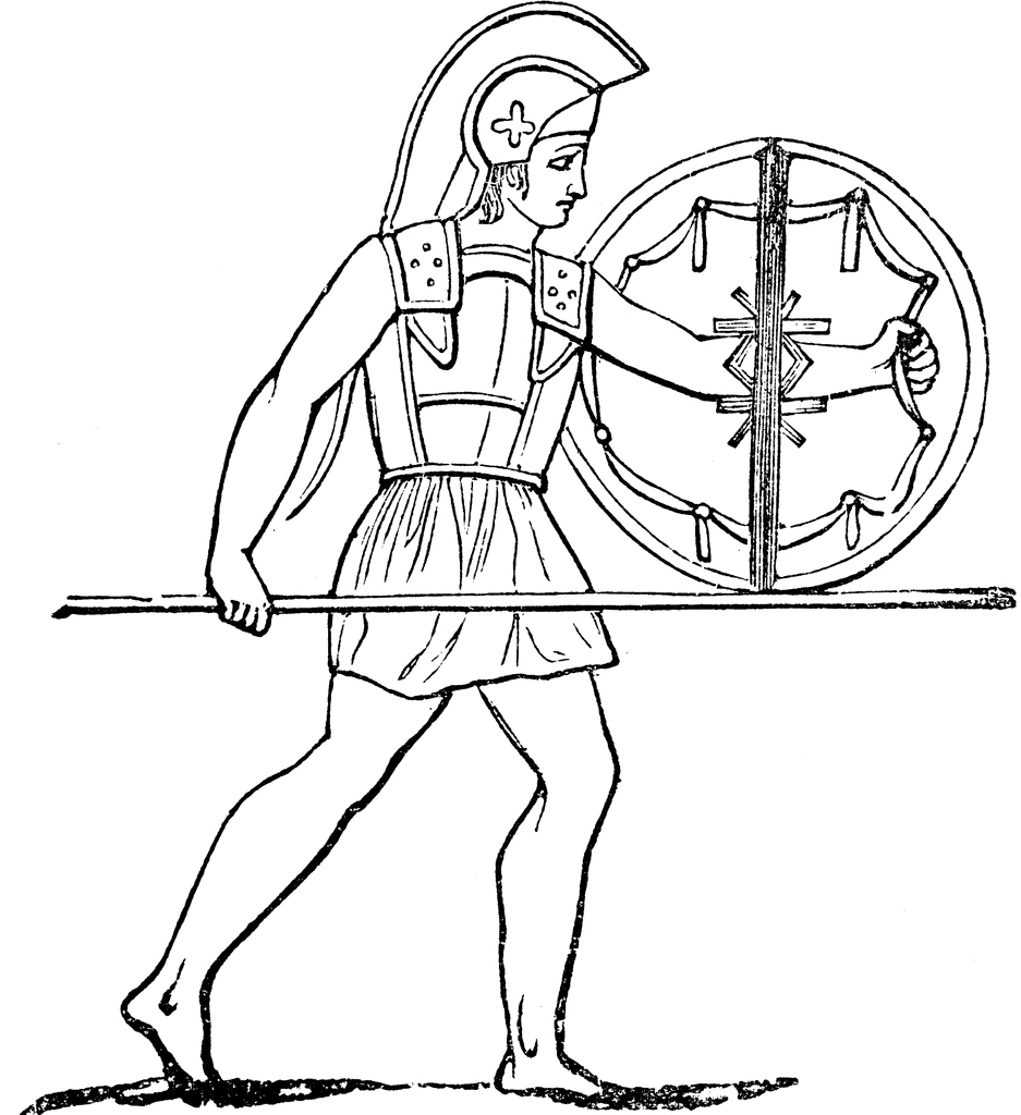Greek Swords And Shields