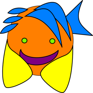 Happy Smiley Fish Clip Art At Clker Com   Vector Clip Art Online