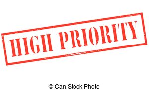 High Priority   Stamp With Text High Priority Inside Vector