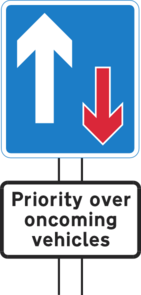 Priority Over Oncoming Vehicles Clip Art At Clker Com   Vector Clip
