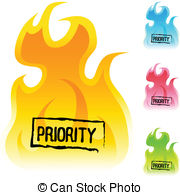 Priority Stock Illustrations  3371 Priority Clip Art Images And