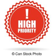 Priority Vector Clip Art Eps Images  755 Priority Clipart Vector