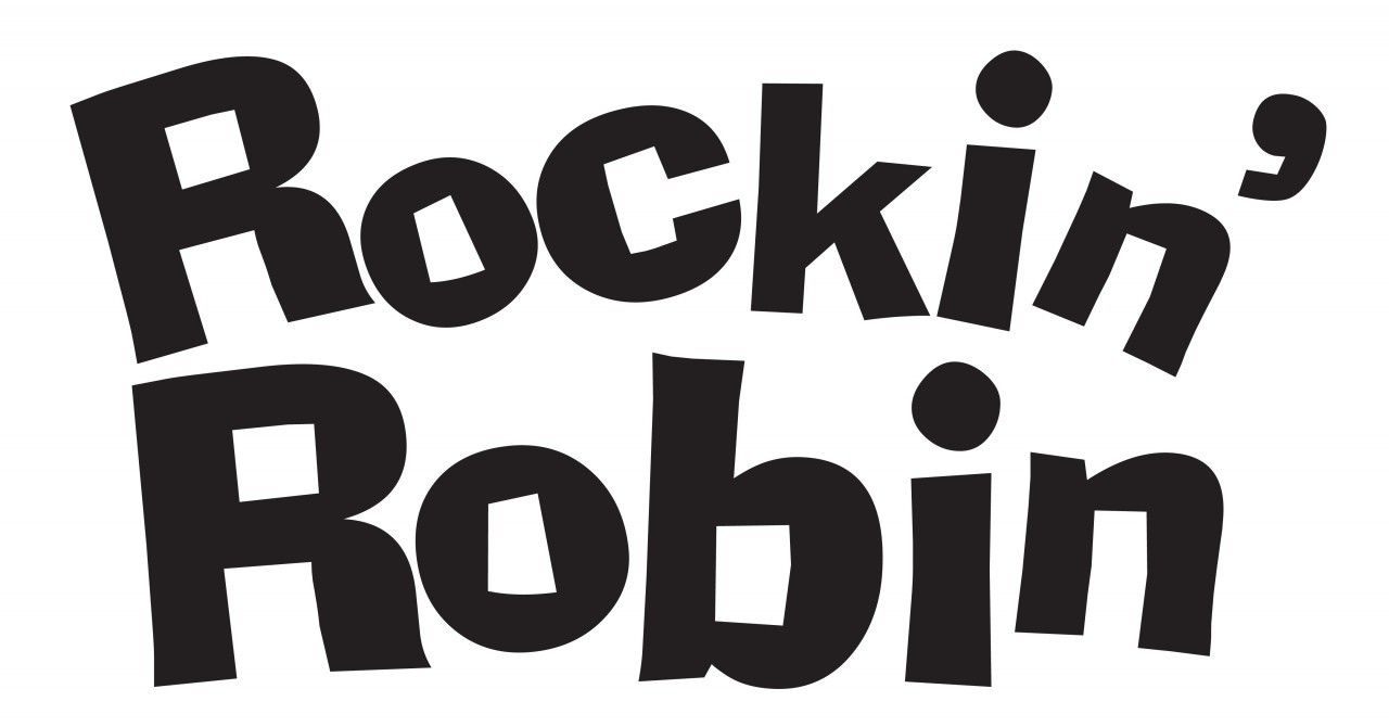 Rockin Robin Word Art